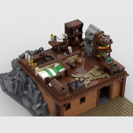 Mittelalterlicher Dorfladen in Taylorsgreen Klemmbausteine - LesDiy - Klemmbausteine