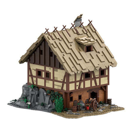 Mittelalterlicher Dorfladen in Taylorsgreen Klemmbausteine - LesDiy - Klemmbausteine