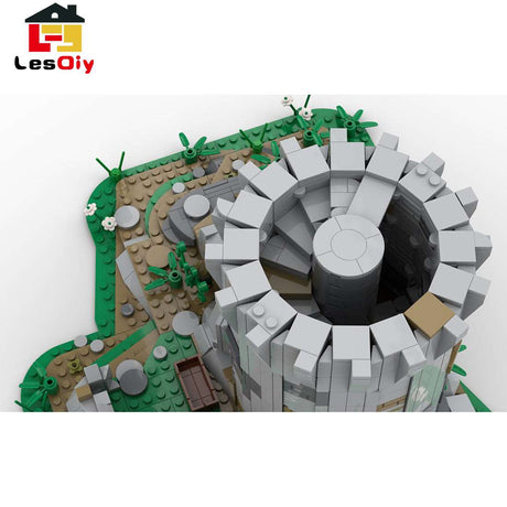 Mittelalterlicher Steinturm Klemmbausteine - LesDiy - Klemmbausteine