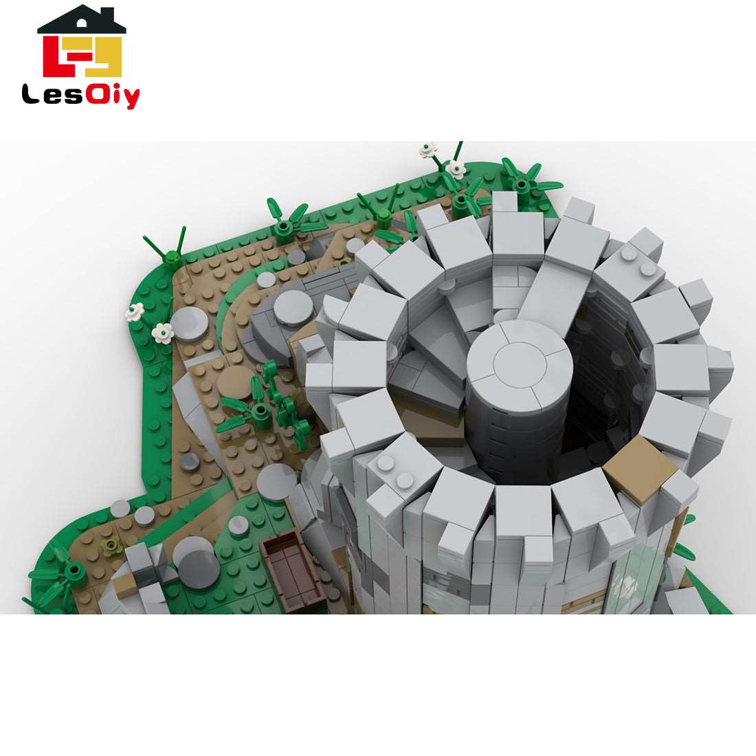 Mittelalterlicher Steinturm Klemmbausteine - LesDiy - Klemmbausteine