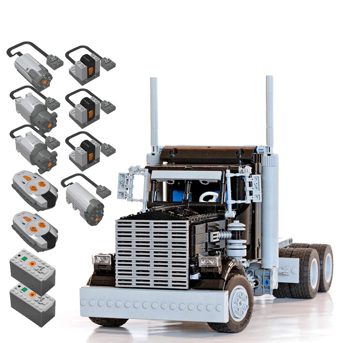 MOC - 100524 Kenworth W900 Klemmbausteine - LesDiy - Klemmbausteine