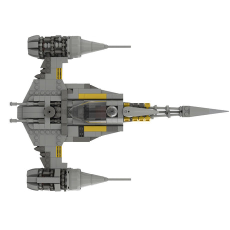 MOC - 100546 Mandalorian N1 Starfighter v.2 Klemmbausteine - LesDiy - Klemmbausteine