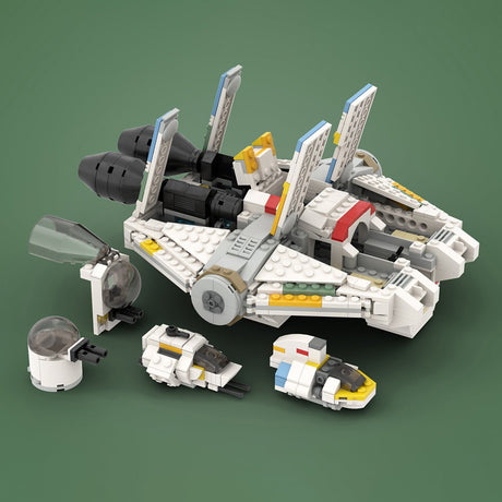 MOC - 100661 Midi Ghost & Phantom Klemmbausteine - LesDiy - Klemmbausteine