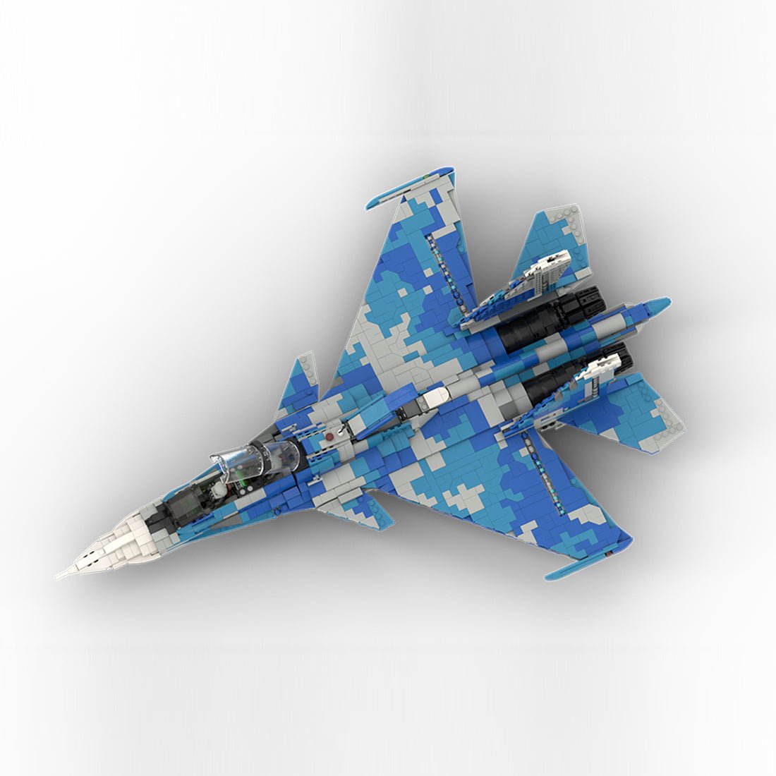 MOC - 101051 Sukhoi SU - 30 SM | 1:35 Scale Klemmbausteine - LesDiy - Klemmbausteine