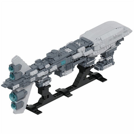 MOC - 101491 Angriffsfregatte Mark I Klemmbausteine - LesDiy - Klemmbausteine
