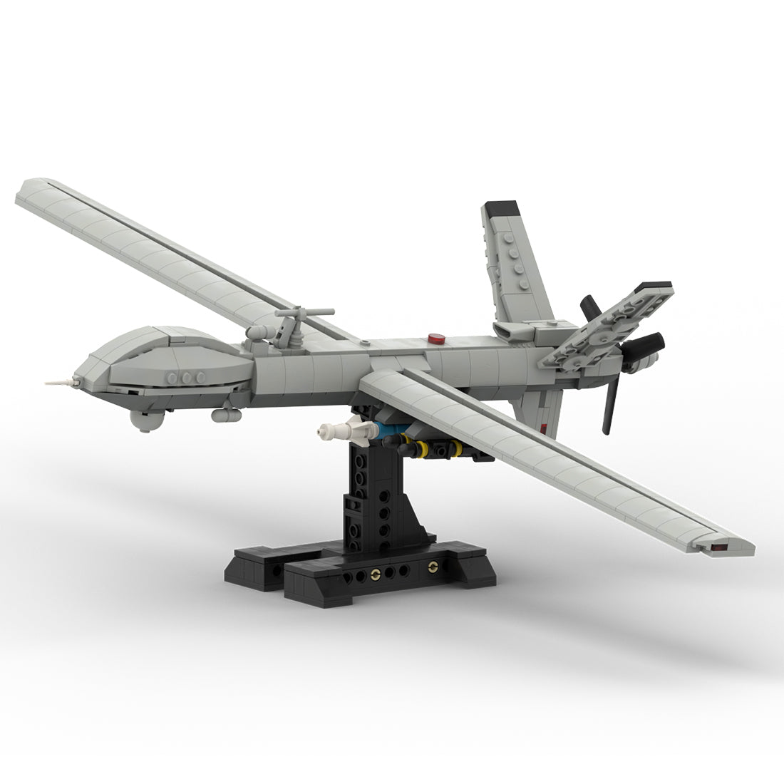 MOC - 101708 MQ - 9 Reaper UAV | 1:35 Scale Klemmbausteine - LesDiy - Klemmbausteine