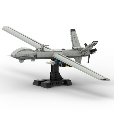 MOC - 101708 MQ - 9 Reaper UAV | 1:35 Scale Klemmbausteine - LesDiy - Klemmbausteine