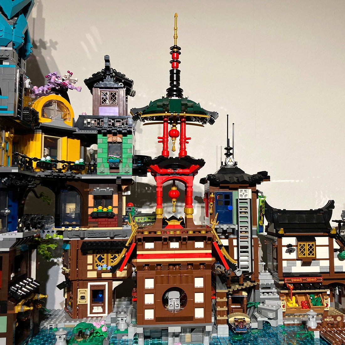 MOC - 101999 Ninjago City Garden Modification Klemmbausteine - LesDiyproduct_type##