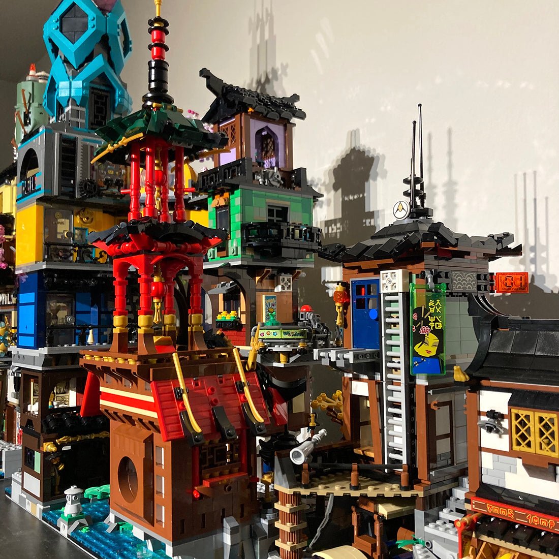 MOC - 101999 Ninjago City Garden Modification Klemmbausteine - LesDiyproduct_type##