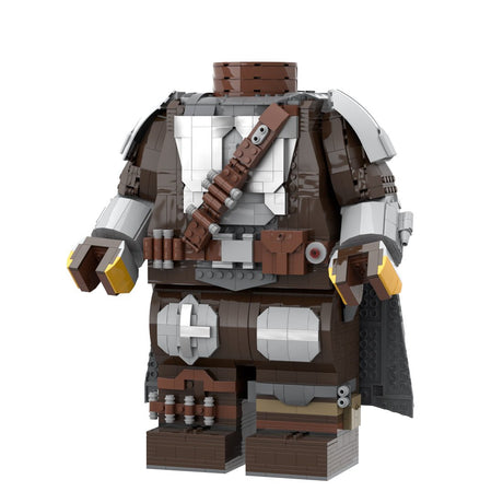 MOC - 102953 Mandalorian Klemmbausteine - LesDiy - Klemmbausteine