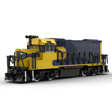 MOC - 103174 GP15 - 1 Zug Klemmbausteine - LesDiy - Klemmbausteine