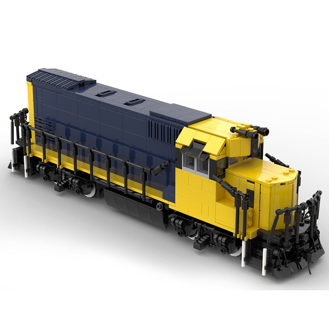 MOC - 103174 GP15 - 1 Zug Klemmbausteine - LesDiy - Klemmbausteine
