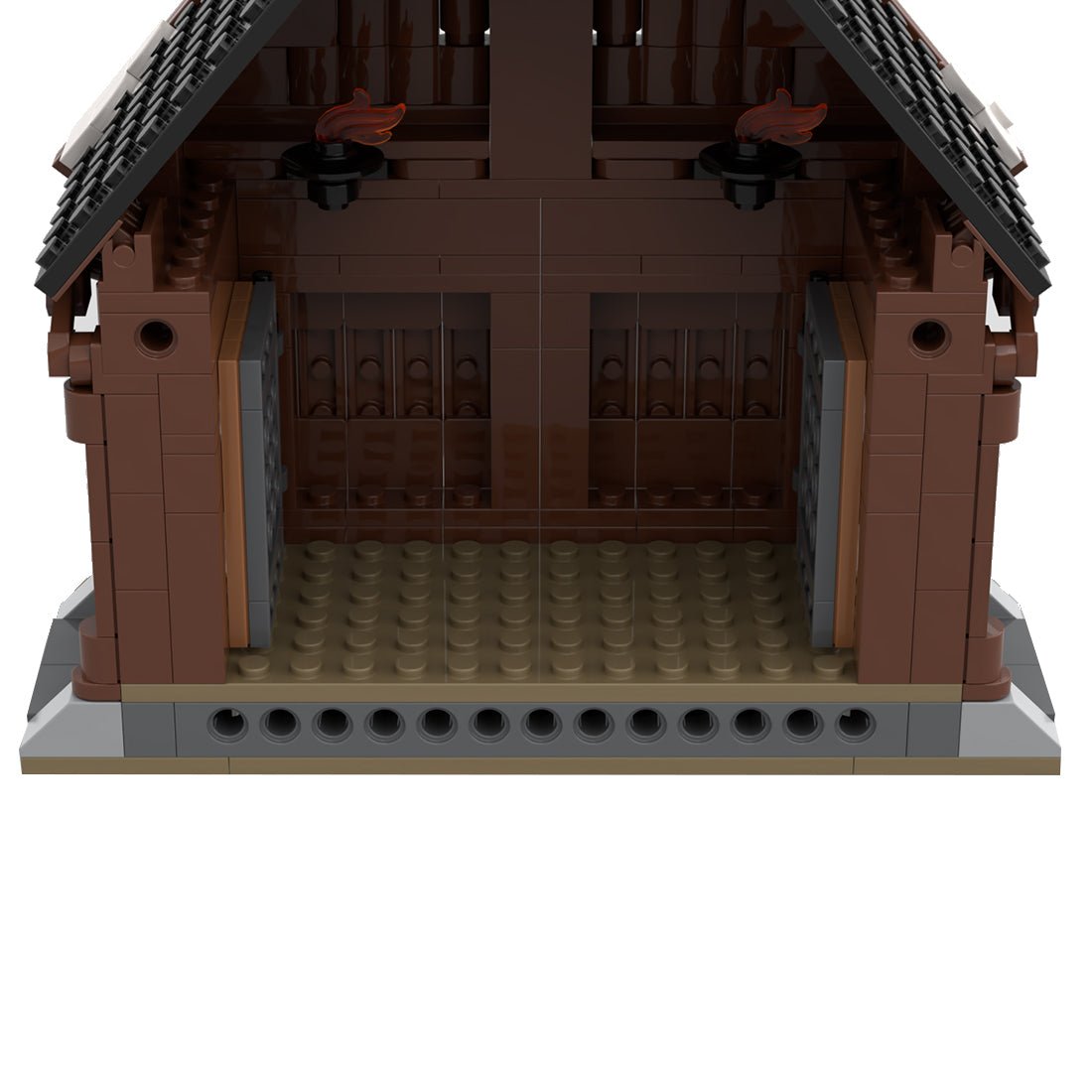 MOC - 104429 Viking God House Klemmbausteine - LesDiy - Klemmbausteine