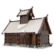 MOC - 104429 Winter Viking God House Klemmbausteine - LesDiy - Klemmbausteine