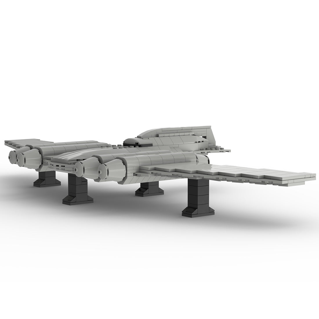 MOC - 104471 J - type Diplomatic Barge v2 Klemmbausteine - LesDiy - Klemmbausteine