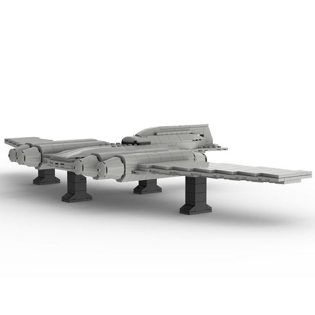 MOC - 104471 J - type Diplomatic Barge v2 Klemmbausteine - LesDiy - Klemmbausteine