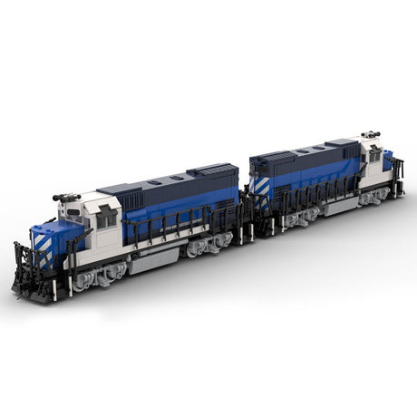 MOC - 104623 SALT GP15 Retro - Zug - LesDiy - Klemmbausteine