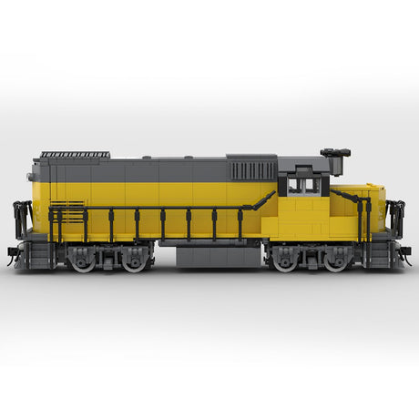 MOC - 104681 Union Pacific GP15 Retro - Zug Klemmbausteine - LesDiy - Klemmbausteine