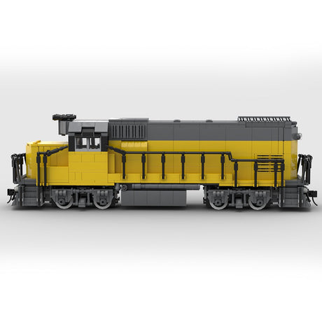 MOC - 104681 Union Pacific GP15 Retro - Zug Klemmbausteine - LesDiy - Klemmbausteine