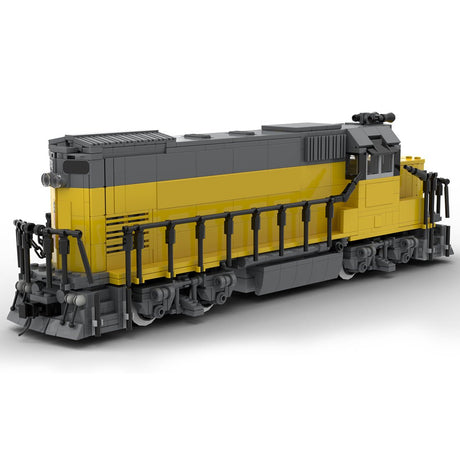 MOC - 104681 Union Pacific GP15 Retro - Zug Klemmbausteine - LesDiy - Klemmbausteine