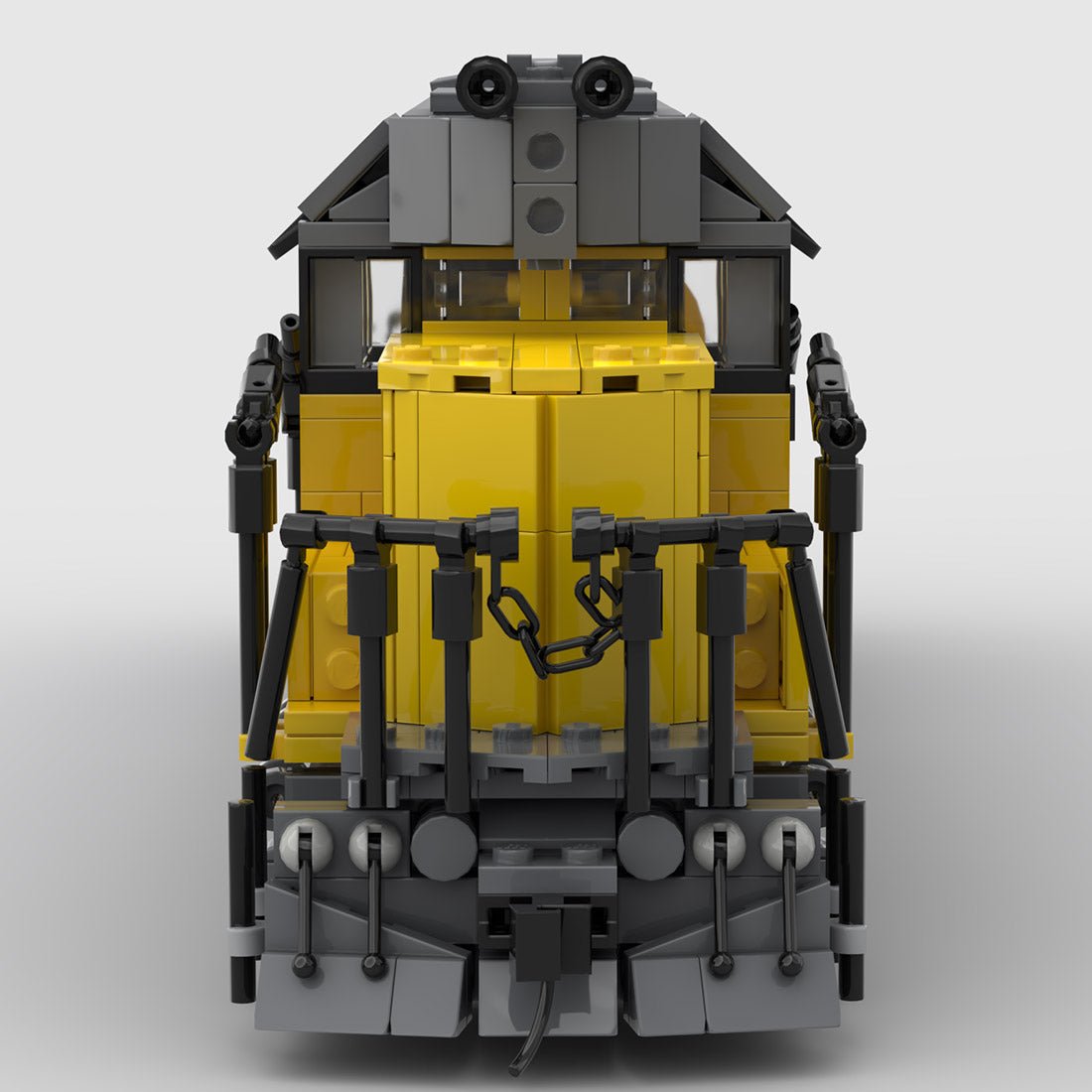 MOC - 104681 Union Pacific GP15 Retro - Zug Klemmbausteine - LesDiy - Klemmbausteine