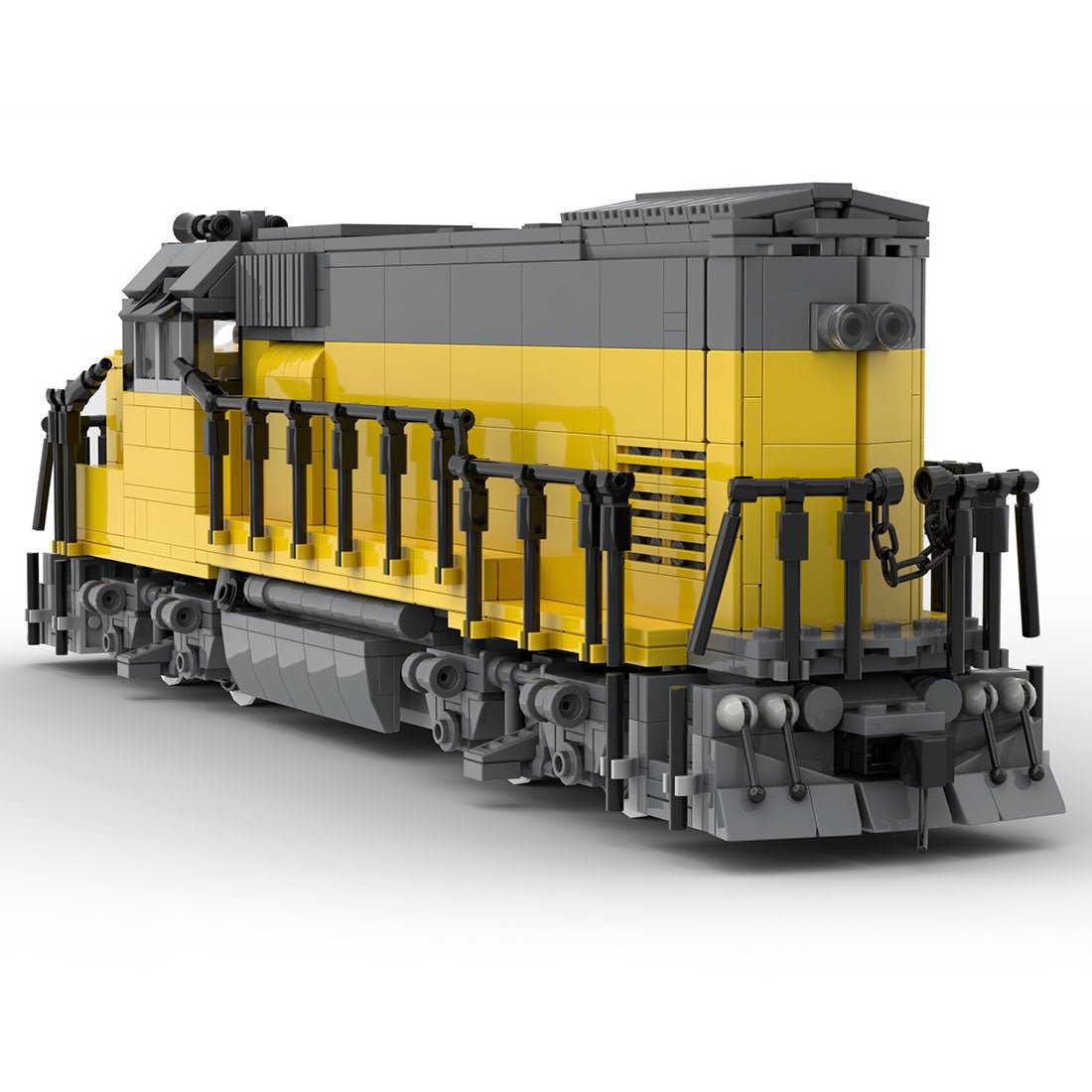 MOC - 104681 Union Pacific GP15 Retro - Zug Klemmbausteine - LesDiy - Klemmbausteine