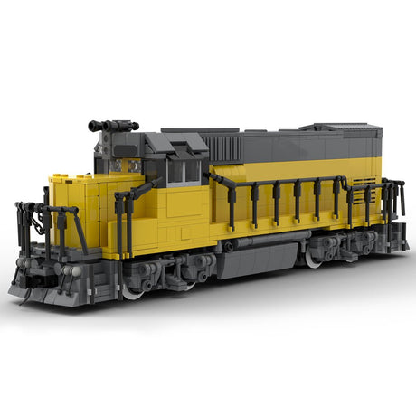 MOC - 104681 Union Pacific GP15 Retro - Zug Klemmbausteine - LesDiy - Klemmbausteine
