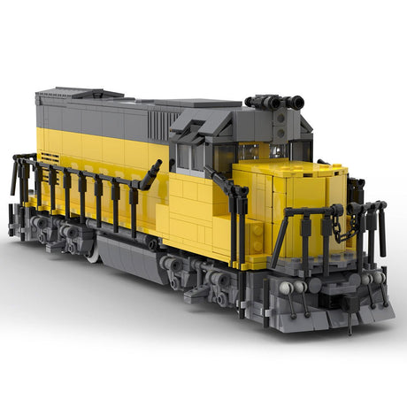 MOC - 104681 Union Pacific GP15 Retro - Zug Klemmbausteine - LesDiy - Klemmbausteine