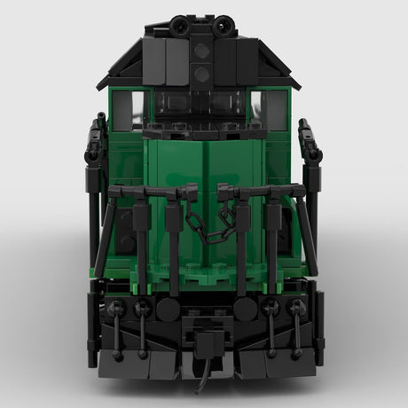 MOC - 104685 Burlington Northern GP15 Retro - Zug - LesDiy - Klemmbausteine