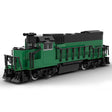 MOC - 104685 Burlington Northern GP15 Retro - Zug - LesDiy - Klemmbausteine