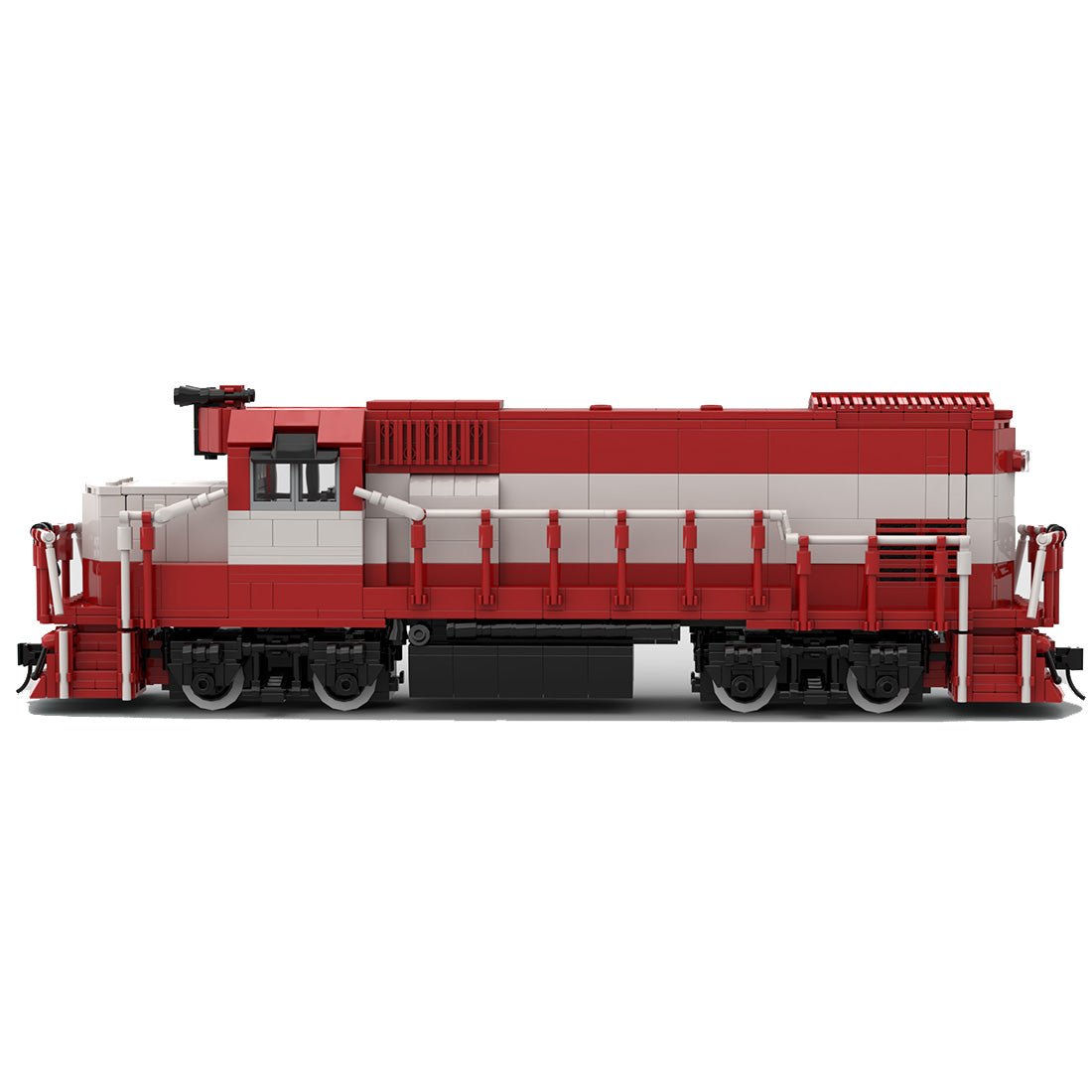 MOC - 104691 Frisco GP15 Retro - Zug - LesDiy - Klemmbausteine