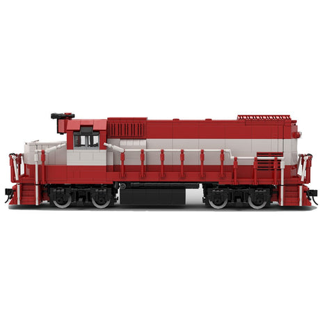 MOC - 104691 Frisco GP15 Retro - Zug - LesDiy - Klemmbausteine