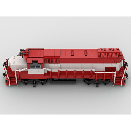 MOC - 104691 Frisco GP15 Retro - Zug - LesDiy - Klemmbausteine