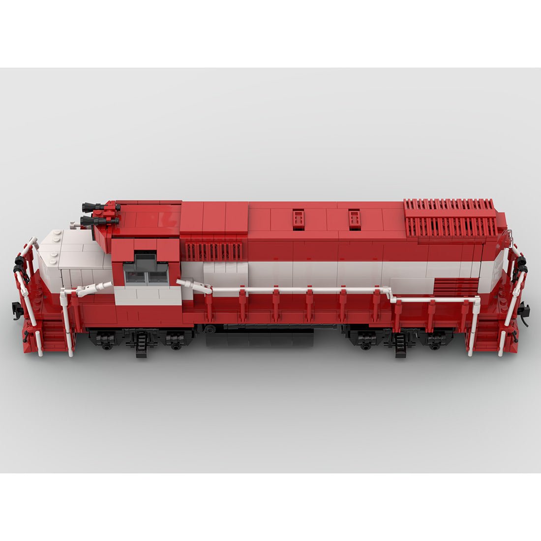 MOC - 104691 Frisco GP15 Retro - Zug - LesDiy - Klemmbausteine