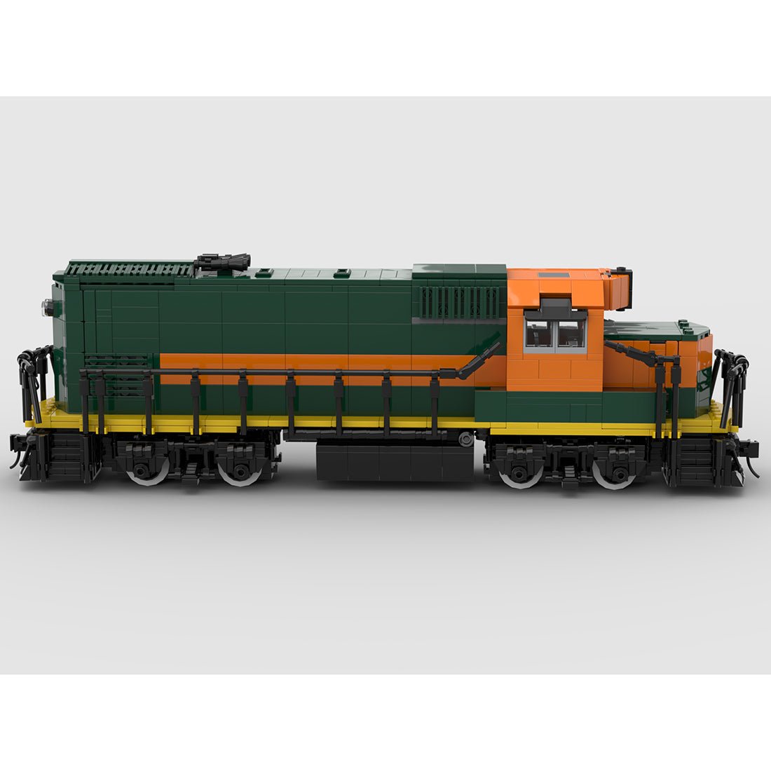 MOC - 104695 GP15 Retro - Zug - LesDiy - Klemmbausteine