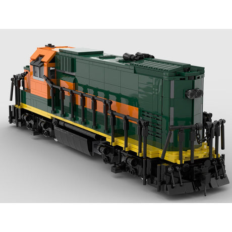 MOC - 104695 GP15 Retro - Zug - LesDiy - Klemmbausteine