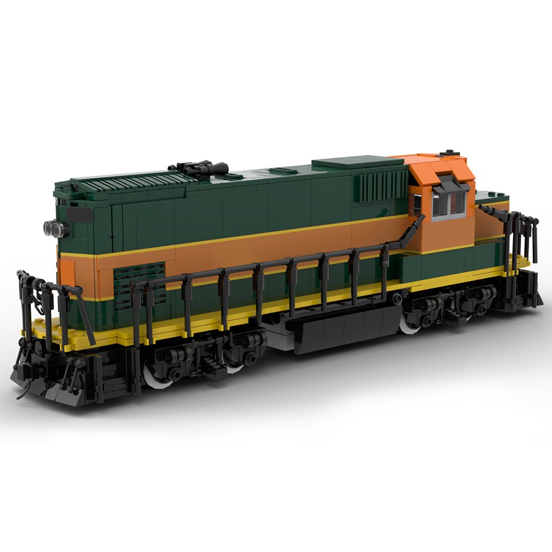 MOC - 104695 GP15 Retro - Zug - LesDiy - Klemmbausteine