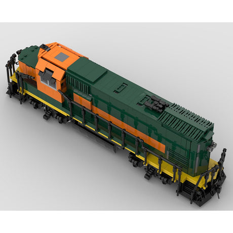 MOC - 104695 GP15 Retro - Zug - LesDiy - Klemmbausteine