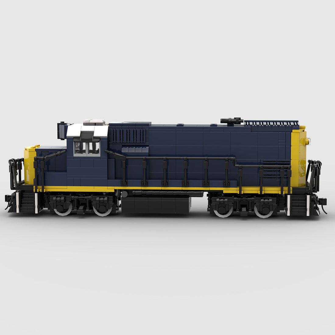 MOC - 104697 CSX GP15 Retro - Zug - LesDiy - Klemmbausteine