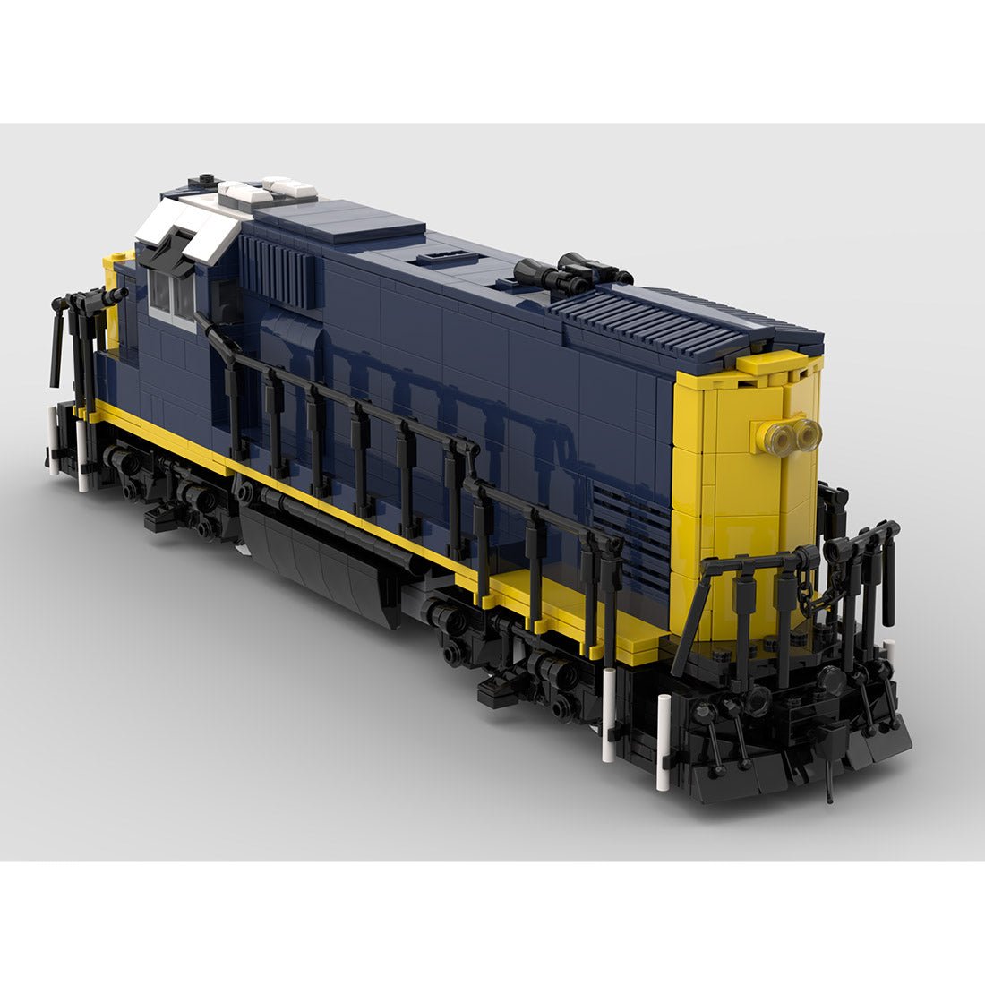 MOC - 104697 CSX GP15 Retro - Zug - LesDiy - Klemmbausteine