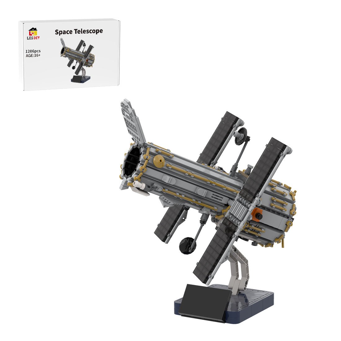 MOC - 105060 Hubble Space Telescope (Small) Klemmbausteine - LesDiy - Klemmbausteine