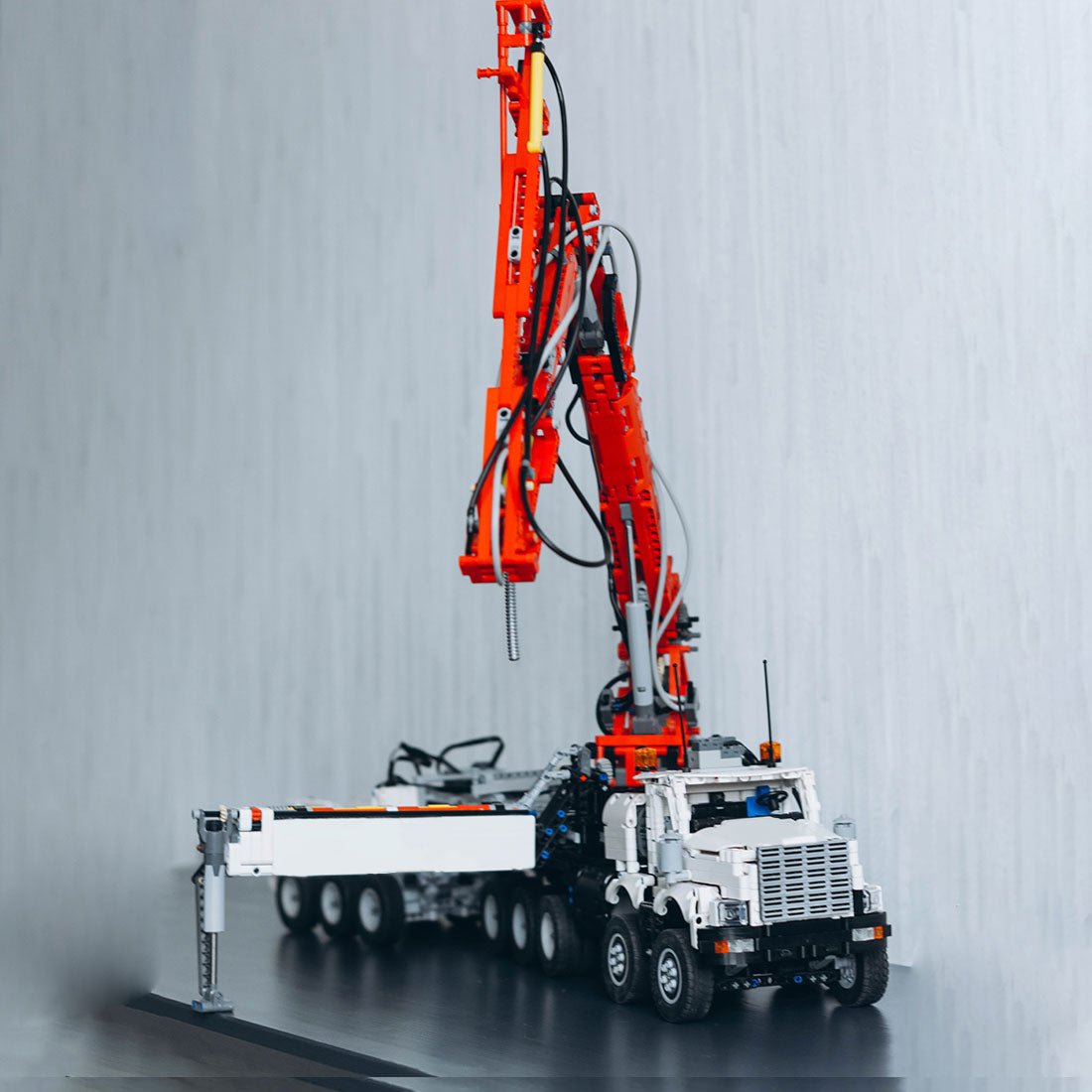 MOC - 105070 Kenworth C500B + Putzmeister M70 Klemmbausteine - LesDiy - Klemmbausteine