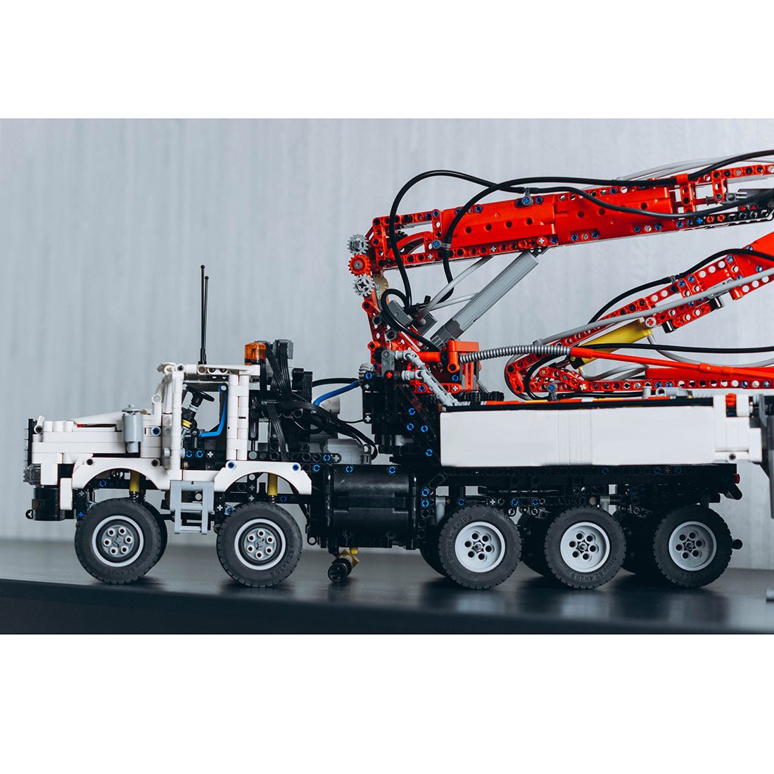 MOC - 105070 Kenworth C500B + Putzmeister M70 Klemmbausteine - LesDiy - Klemmbausteine
