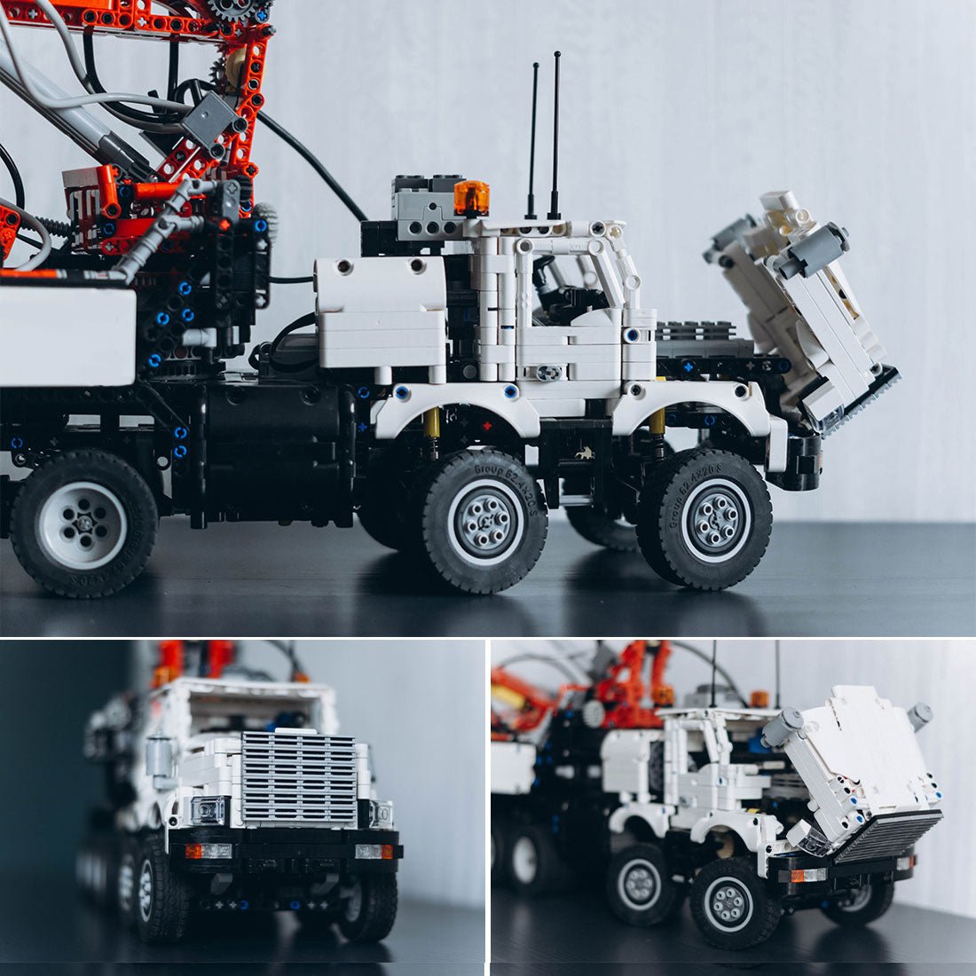 MOC - 105070 Kenworth C500B + Putzmeister M70 Klemmbausteine - LesDiy - Klemmbausteine