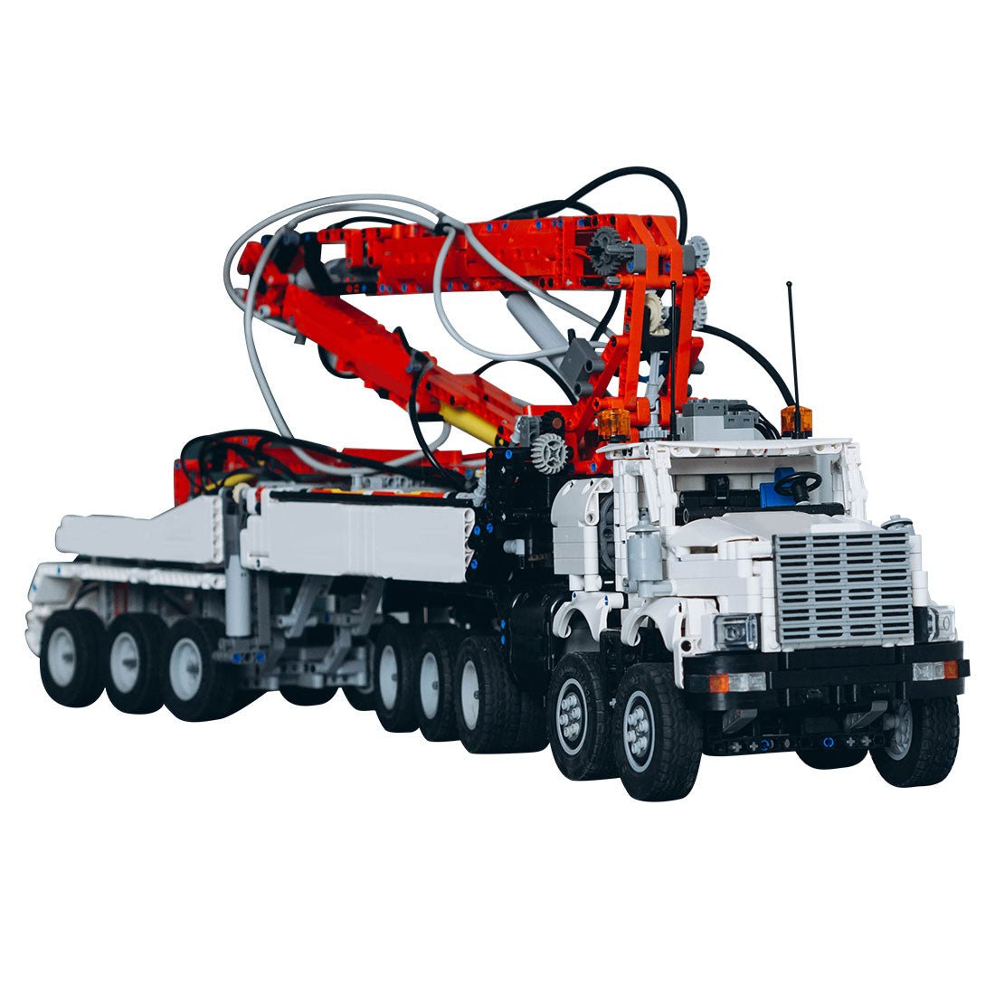 MOC - 105070 Kenworth C500B + Putzmeister M70 Klemmbausteine - LesDiy - Klemmbausteine
