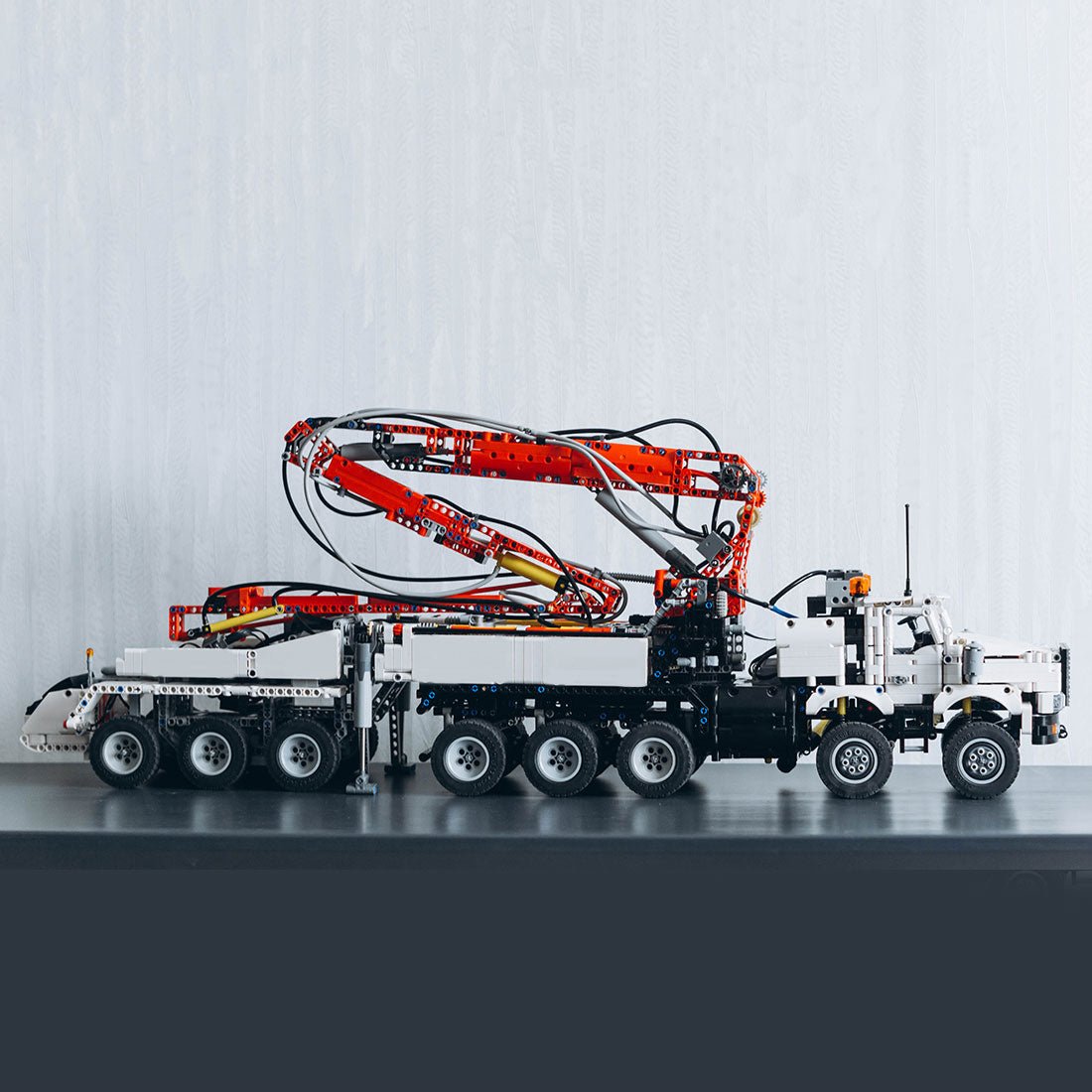 MOC - 105070 Kenworth C500B + Putzmeister M70 Klemmbausteine - LesDiy - Klemmbausteine