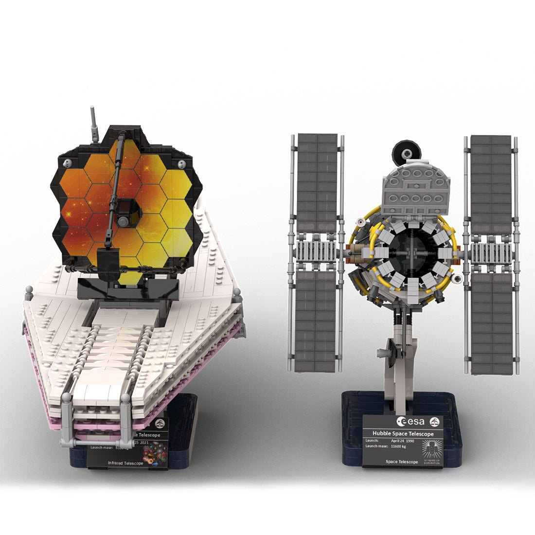 MOC - 105071 ESA Space Probe JUICE Klemmbausteine - LesDiy - Klemmbausteine