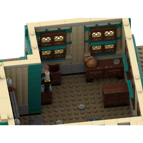 MOC - 105517 Colonial Bath House Klemmbausteine - LesDiy - Klemmbausteine