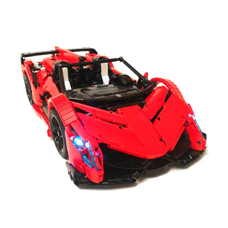 MOC - 10559 Lamborghini Veneno Roadster – 50. Jubiläum Klemmbausteine - LesDiy - Klemmbausteine