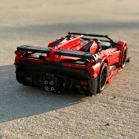 MOC - 10559 Lamborghini Veneno Roadster – 50. Jubiläum Klemmbausteine - LesDiy - Klemmbausteine